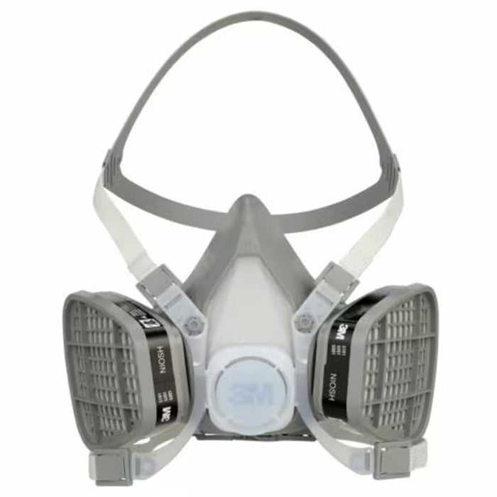 3M 5000 Series Half Face Respirator, Disposable, Pre-Assembled