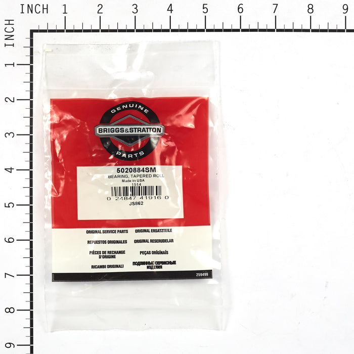 BRIGGS & STRATTON 5020884SM REPLACEMENT BEARING TAPERED ROLL