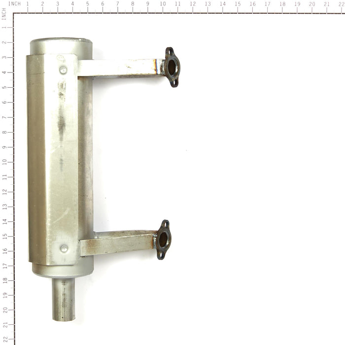 Briggs Stratton 5101275SM Kohler muffler exhaust outlet view