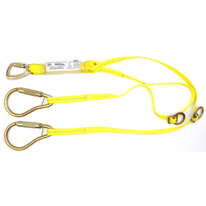 WRS 51C 6' Y-Leg Lanyard – Dual-Leg, Fall Protectio