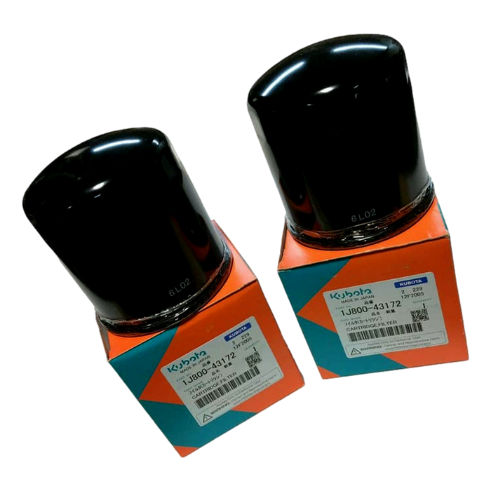 Kubota 1J800-43170 Oil Filter for Kubota (2 Pack) - OutdoorPowerDeals