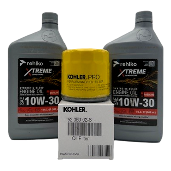 Rehlko / Kohler Oil Change Kit 10W-30 Replacement Kit
