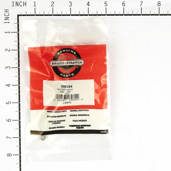 Briggs & Stratton 590394 Exhaust Valve