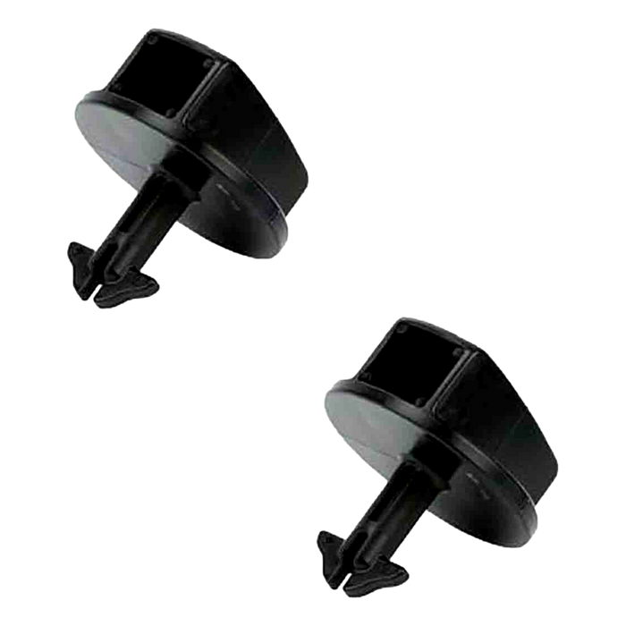Briggs & Stratton 597244 Air Cleaner Cover Knobs (2-Pack) OEM Fits 550EX 625EX 675EXi Series Replaces 796532 - OutdoorPowerDeals