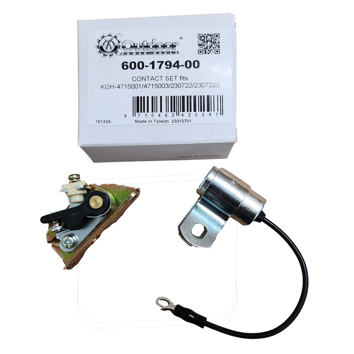 Xtorri Points & Condenser Set for Kohler Engines replacing 230722S, 47-150-03
