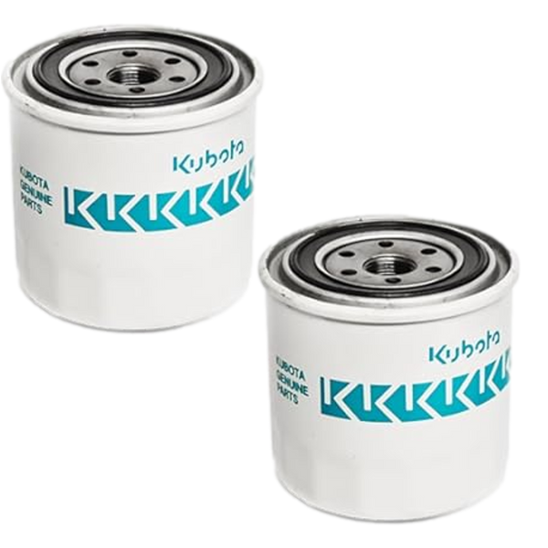 Kubota HH1J0-32430 Oil Filter 2 Pack OEM Replaces HH150-32430 D902 D1105 V1505 V2403 Engines - OutdoorPowerDeals