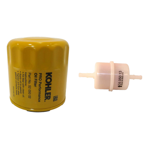 Rehlko/Kohler 24 050 13-S 52, 050 02-S Fuel Filter ,Oil Filter Kit