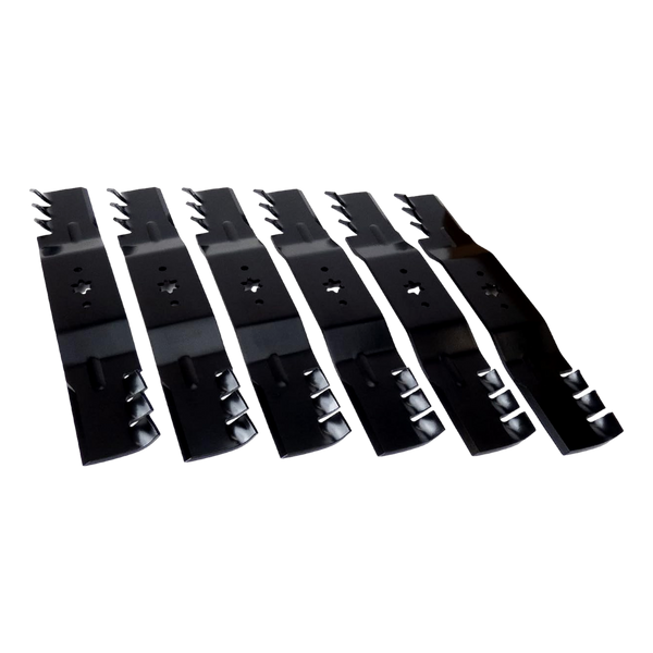 Rotary 12963 Mulching Mower Blade Pack of 6 Fits 54" Decks Replaces OEM 187256, 532187256