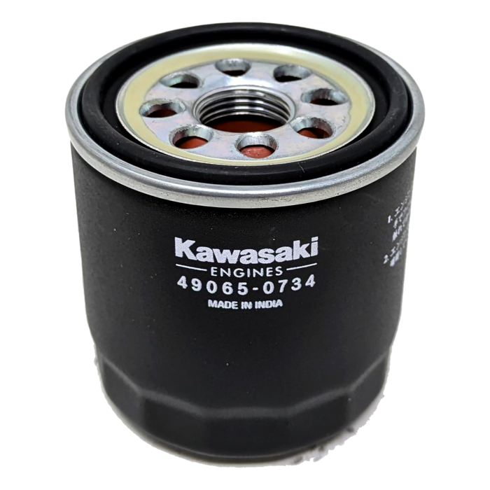 Kawasaki 49065-0734 Oil Filter (Replaces 49065-0724) OEM Engine Maintenance - OutdoorPowerDeals