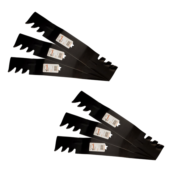 Rotary 12121 Mower Blades Mulch & Hi-Lift 54" 187255MC (Set of 6)