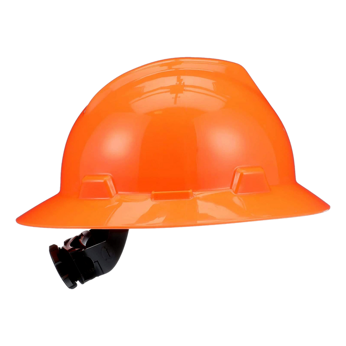 MSA 10021292 V-Gard Hard Hat Hi-Viz Orange Standard Suspension