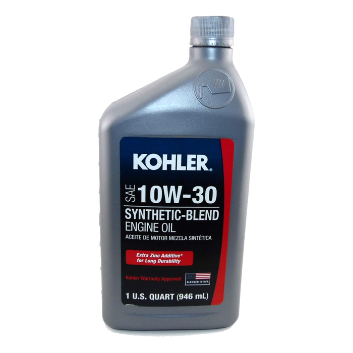 Kohler 12-50-01-S / 25 357 06-S Oil Change Kit – (2) Quarts 10W30 Synthetic & OEM Filter - OutdoorPowerDeals