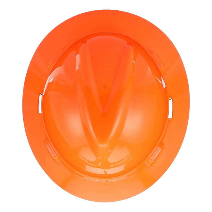 MSA 10021292 V-Gard Hard Hat Hi-Viz Orange Standard Suspension