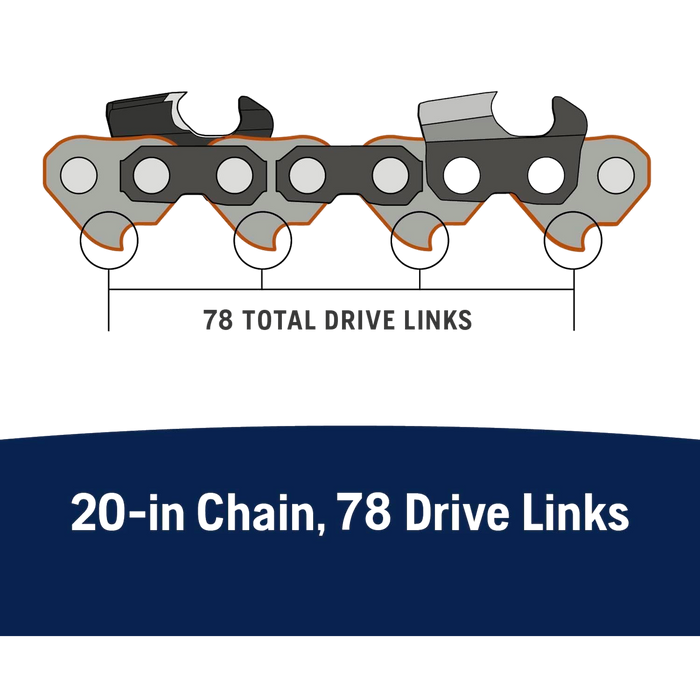 Husqvarna 581643678 Chainsaw Chain 20