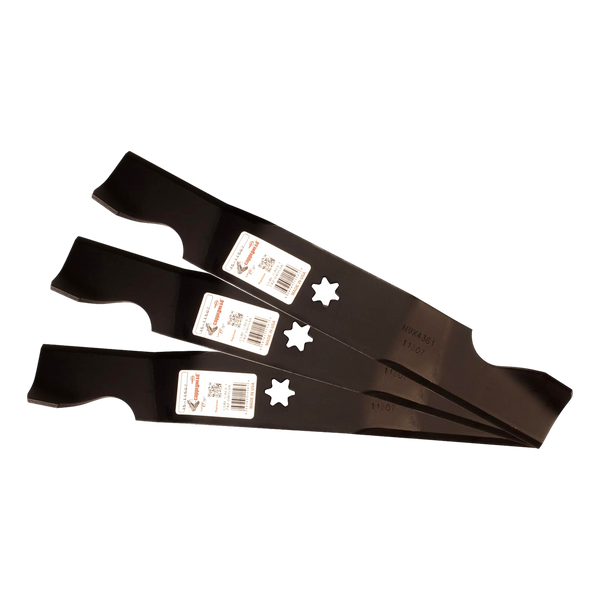 Rotary 11507 Mower Blade Set of 3 Heavy Duty Replacement Blades