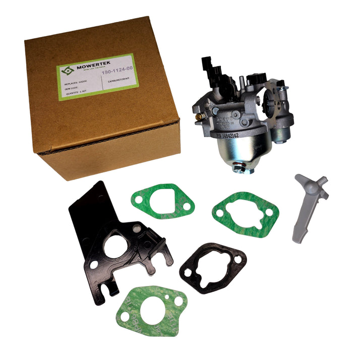 Huayi Carburetor with Gasket Set for GX160 (RT1, T1, UT1) Replaces 16100-Z0T-911