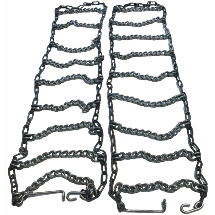 OPD Tire Chains Skid Steer Uni-Loader Twist Link Hardened 10-16.5 USA