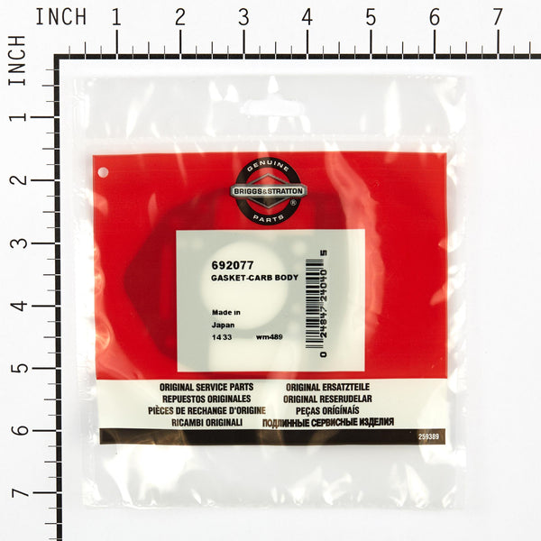 Briggs & Stratton 692077 Carburetor Body Gasket Replacement