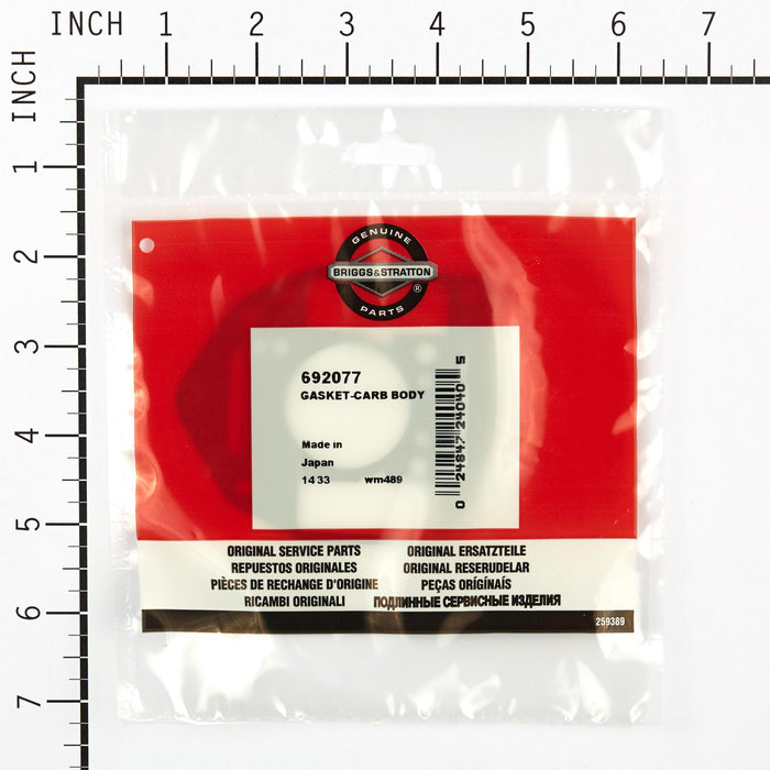 Briggs & Stratton 692077 Carburetor Body Gasket Replacement