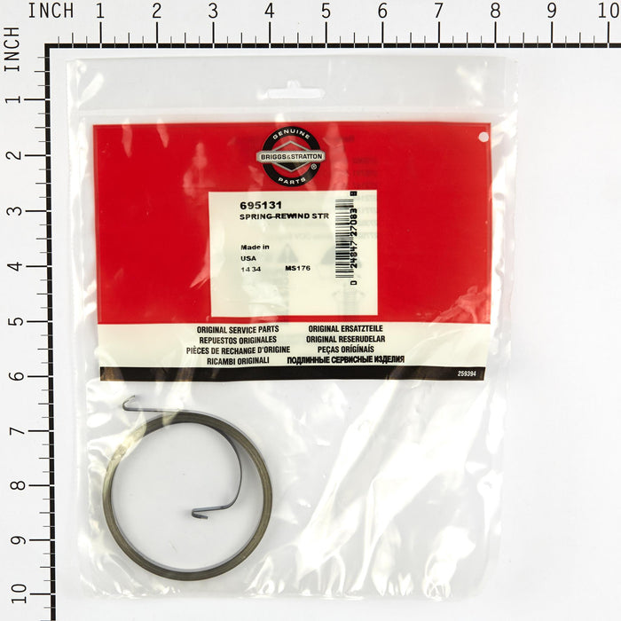 Briggs & Stratton 695131 Rewind Starter Spring