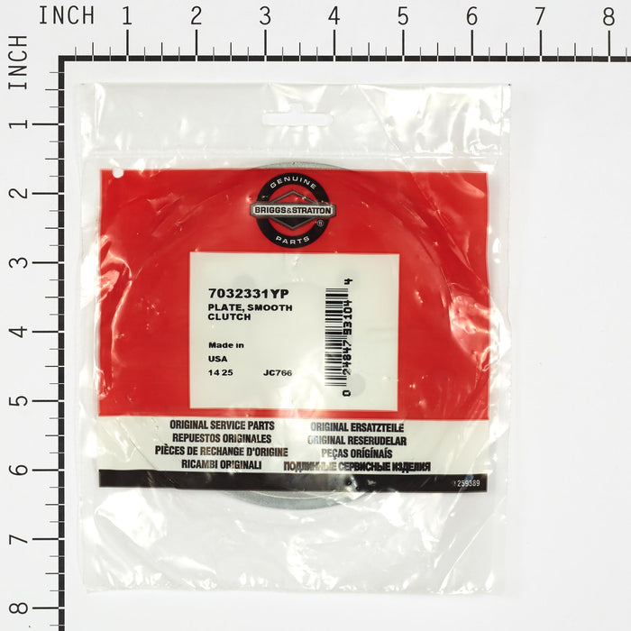 Briggs & Stratton 7032331YP Plate Smooth Clutch