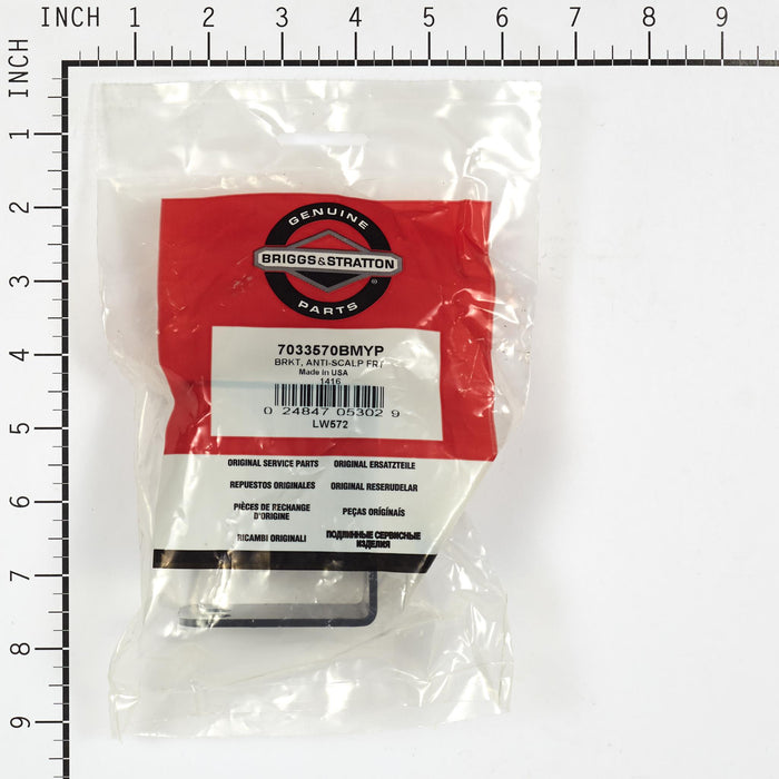 Briggs & Stratton 7033570BMYP Front Bracket Anti-Scalp