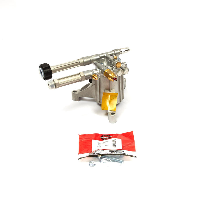 Briggs and Stratton 706384 pump, shaft and inlet detail