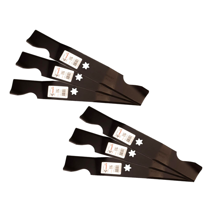 Rotary 11507 Mower Blade Set of 6 Heavy Duty Replaces 7420-4053