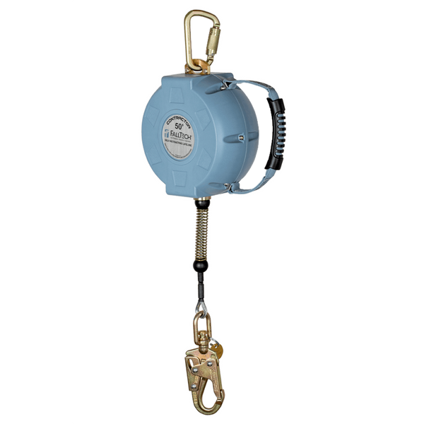 FallTech 50' Self-Retracting Lifeline (SRL) with Galvanized Cable 727650C