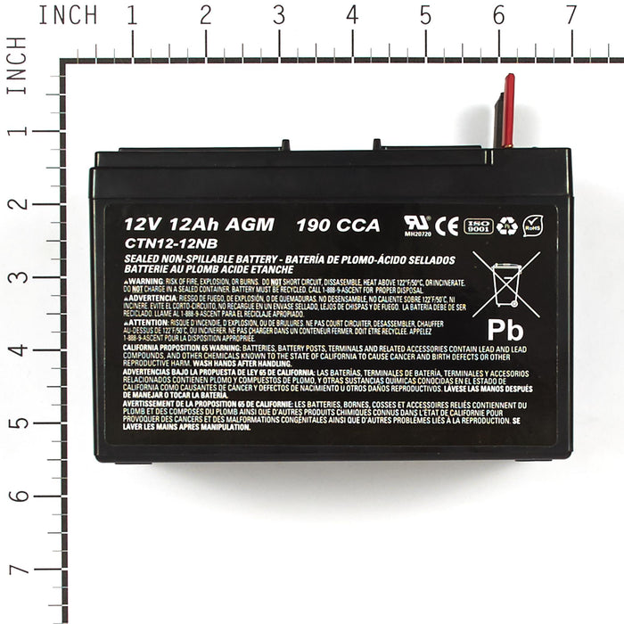 Briggs & Stratton 7600188YP Kit Battery Sealed