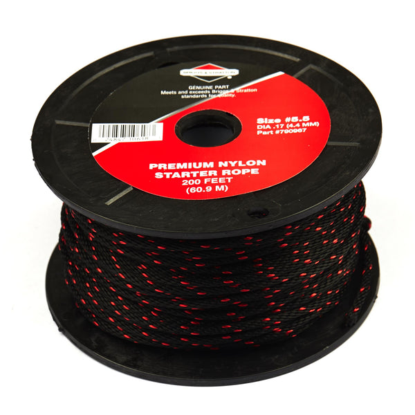 Briggs & Stratton 790967 200-feet Spool of Nylon Starter Rope Size 5 1/2