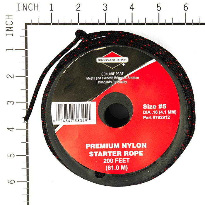 Briggs & Stratton 792912 5 Rope Bulk 200-Feet
