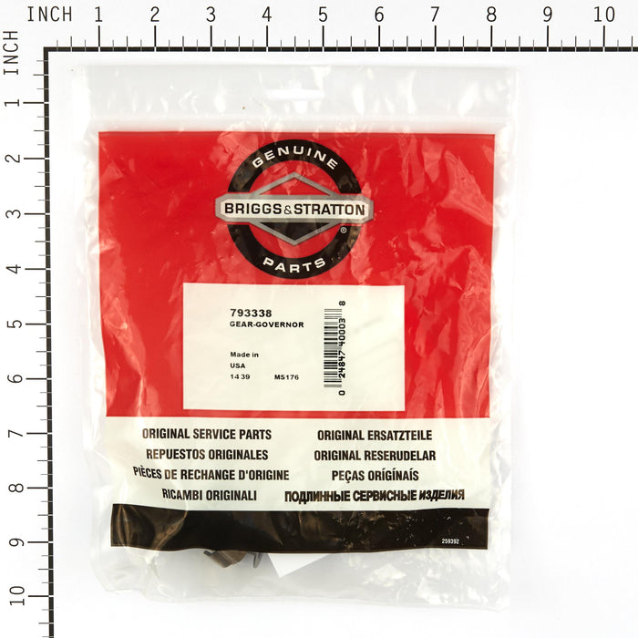 Briggs & Stratton 793338 Governor Gear Assembly