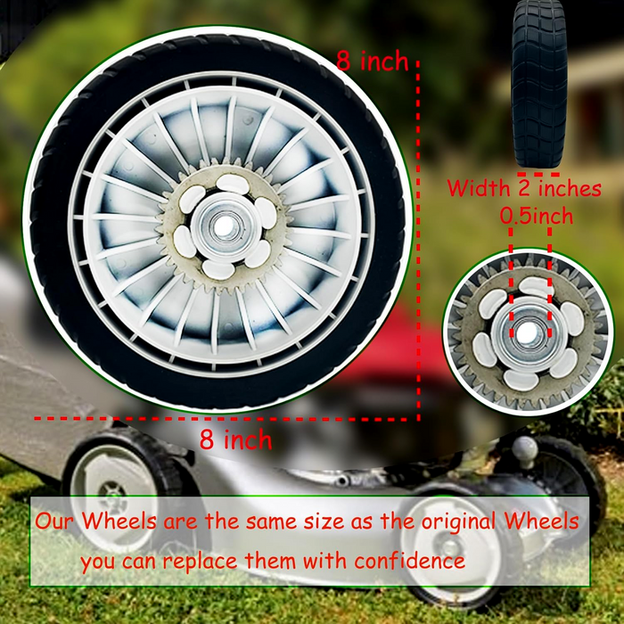 Honda 42710-VE2-M02ZE Rear Drive Wheel - OutdoorPowerDeals