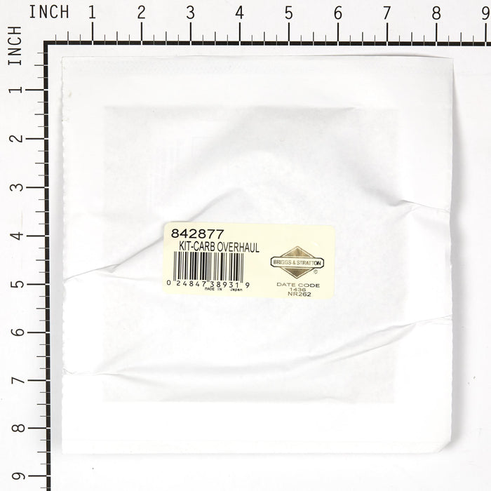 Briggs & Stratton 842877 Carburetor Overhaul Kit