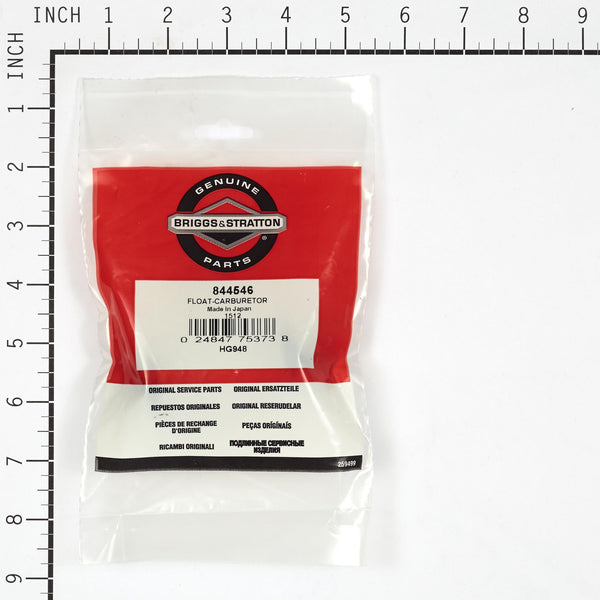 Briggs & Stratton 844546 Carburetor Float