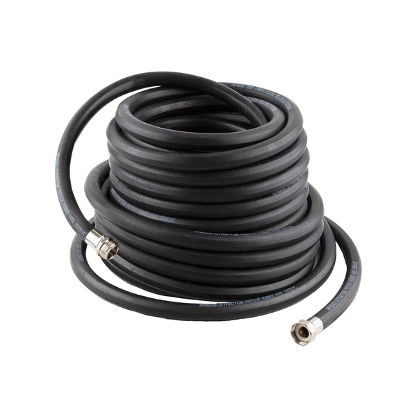Briggs and Stratton 8BS75 75-Foot Premium Heavy-Duty Rubber Garden Hose, Brass