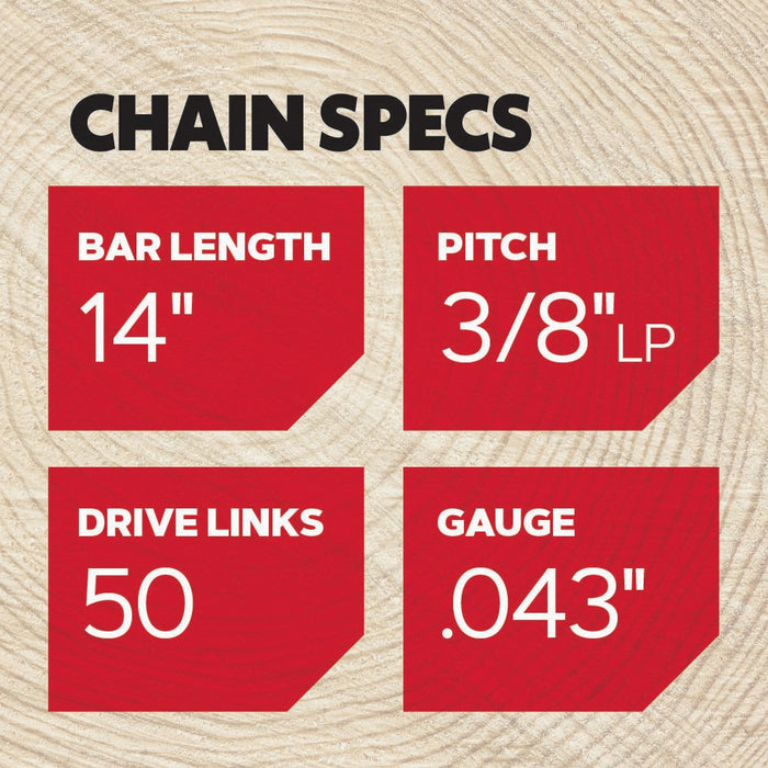 Oregon 90PX050G AdvanceCut Saw Chain 14