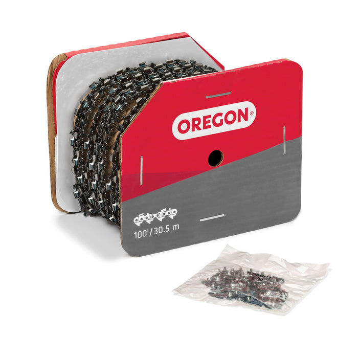 Oregon 90PX100U chain reel SKU 991-6442-00 label detail