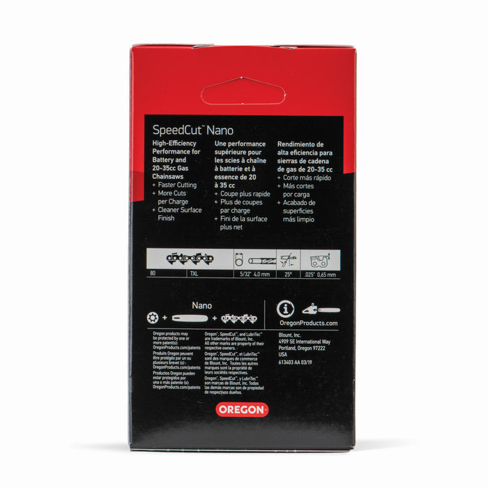 Oregon 80TXL059G Speedcut Nano Chainsaw Chain 14