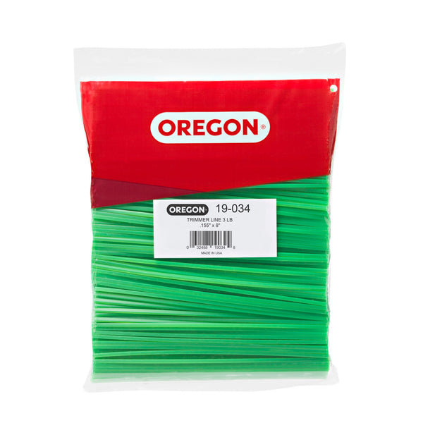 Oregon 19-034 Gatorline Square Trimmer Line .155-Inch Precut Green Default Title