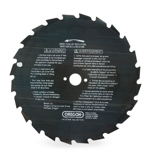 Oregon 41-936 Part Maxi Brush Blade 9In 24 Teeth 20Mm Default Title