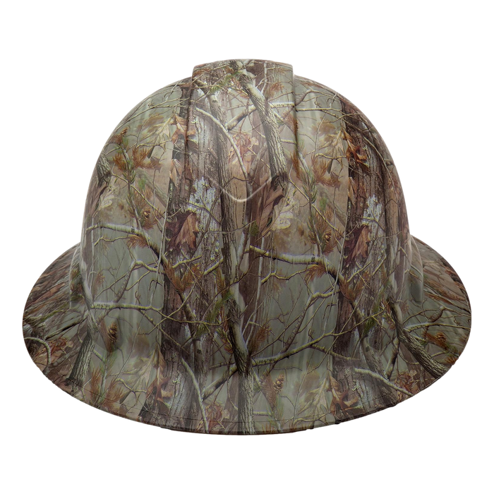 Pyramex HP54119 Ridgeline Full Brim Hard Hat Camo – 4-Point Suspension