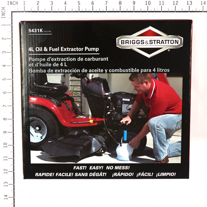 Briggs & Stratton 5431K Oil Extractor Pump 4-Liter