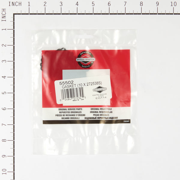 Briggs & Stratton 55502 Gasket (10 X 272538S)