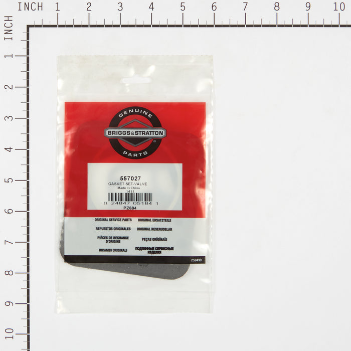 Briggs & Stratton 557027 GASKET SET-VALVE