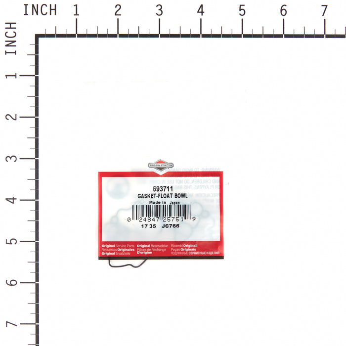 Briggs & Stratton 693711 Float Bowl Gasket Replacement