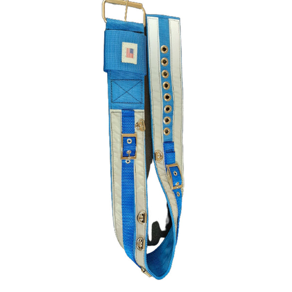 Carroll CSRB-3" HD Mine Belt, Heavy-Duty, Blue, 3-Inch Width