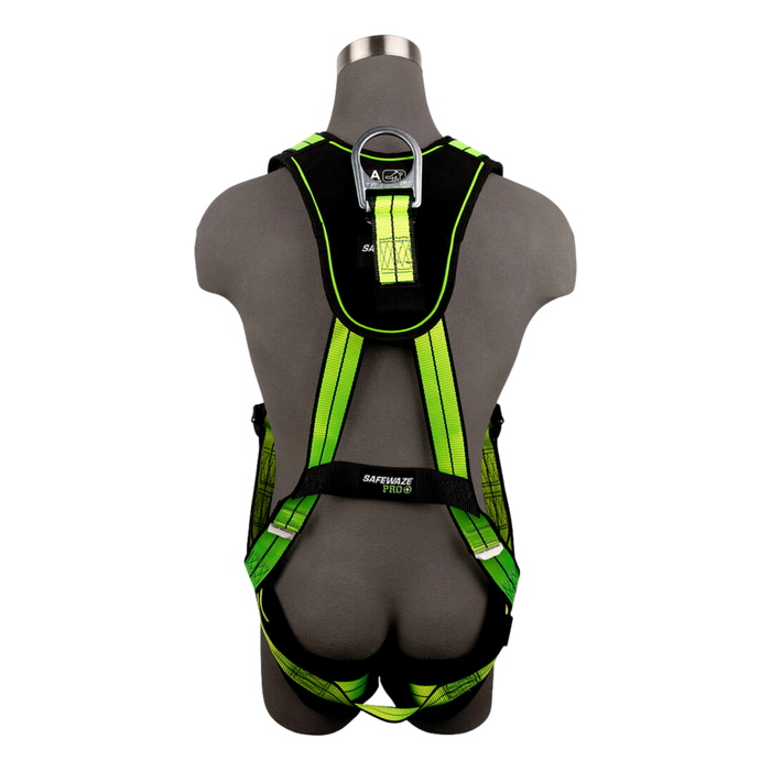 Safewaze 021-1633 Pro+ Full Body Harness Aluminum QC – 2X