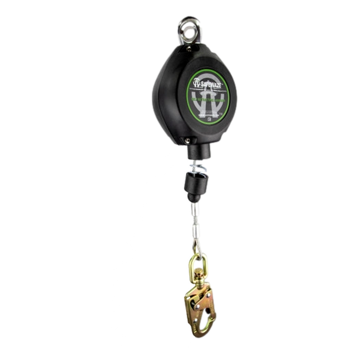 Safewaze 15' Self-Retracting Lifeline (SRL) with Galvanized Cable FS-FSP1215-G